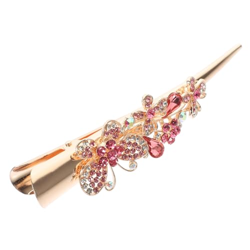 FOMIYES Große Haarklammer Damen Strass Schmetterling Haarspange Dekorativ Eleganter Haarclip für Party Alltag Zubehör von FOMIYES