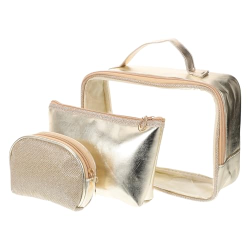 FOMIYES Große Kosmetiktasche Für Damen Praktische Reise-Make-up-Tasche Mit Großem Fassungsvermögen Stilvolle Tragbare Kulturbeutel Für Toilettenartikel Für Reisen Geschäftsreisen Und Freiz von FOMIYES