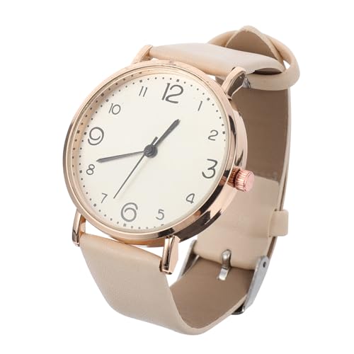 FOMIYES Armbanduhr Für Damen Mit Lederarmband Modische Damenuhr Elegant Und Praktisch Für Alltag Und Geschenke von FOMIYES