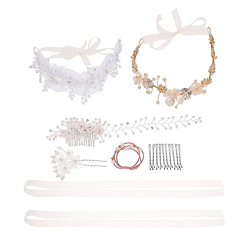 FOMIYES 4sätze Blumenstirnband Für Blumenmädchen Haarband Für Hochzeit Geburtstag Party Kopfschmuck Foto Requisiten Mädchen Schmuck von FOMIYES