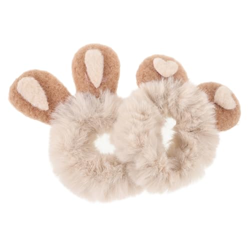 FOMIYES Haar-accessoires für Mädchen Jungen und Mädchen 2 Stück Haargummis mit Plüschohren für Party Schule Büro von FOMIYES