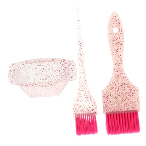 FOMIYES Haarfärbeset Mit Farbauffangschale Professioneller Farbauftrag Flexibler Pinsel Für Männer Und Frauen Einfach Zu Reinigen Für Diy-haarfärbung Geeignet von FOMIYES