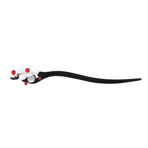 FOMIYES Vintage Chinesische Haarnadel Blumen Haarstäbchen Uralter Haarstab Aus Holz Hanfu Haarnadel Retro Kopfschmuck Für Frauen Und Mädchen von FOMIYES