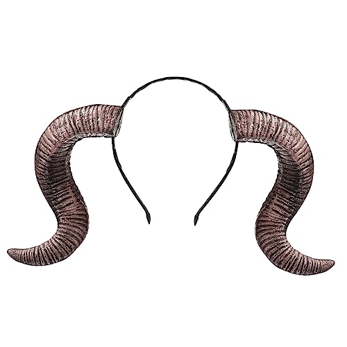FOMIYES Haarreif Mit Höhlenhorn-design Für Halloween-kostüme Leicht Und Komfortabel Für Partys Sicheres Material Kreative Dekoration Für Halloween von FOMIYES