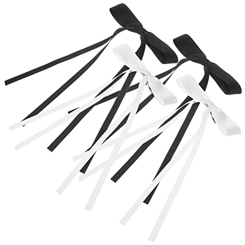 FOMIYES 4stücke Haarspangen Mit Schleife Aus Spitze Für Frauen Mädchen Bogen Haar Clips Haarnadeln Große Schleifen Spange Haar Zubehör Für Hochzeit Party von FOMIYES