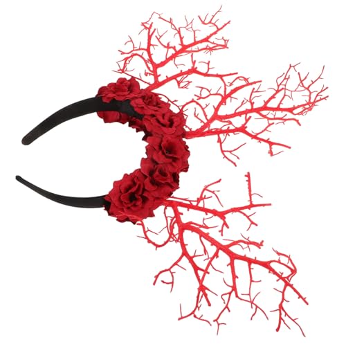 FOMIYES Baum Zweig Stirnband Geweih Haarband Dekoration für Cosplay Festliche Party Zubehör von FOMIYES