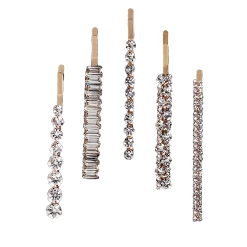 FOMIYES 5stücke Haarclips Strass Haarnadeln Haarschmuck Clips Damen Haaraccessoires Für Hochzeit Party Festival Geburtstag Schmuck von FOMIYES