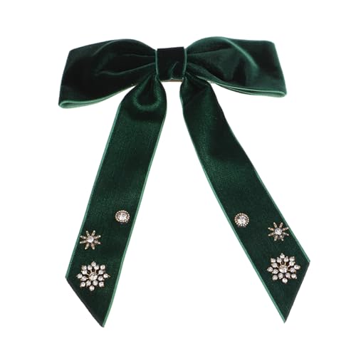 FOMIYES Haarspange Mit Samtschleife Samtschleife Haarnadel Schleife Haarspangen Samtschleifen Haarschleifen Für Damen Samt Haarschleifen Für Mädchen Haarschmuck Für Mädchen von FOMIYES