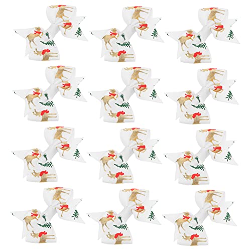 FOMIYES Haarspange Weihnachten Haarnadel 20pcs Haarspangen Haarhalter Für Kinder Weihnachten Haarnadel Haarklemme von FOMIYES