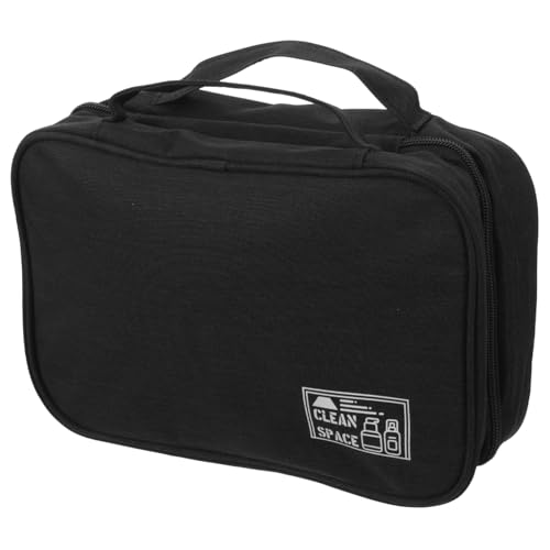 FOMIYES Hängender Kulturbeutel für Reisen Große Kosmetiktasche Robustem Polyester für Männer und Frauen mit Mehreren Fächern für Toilettenartikel und Make Up von FOMIYES