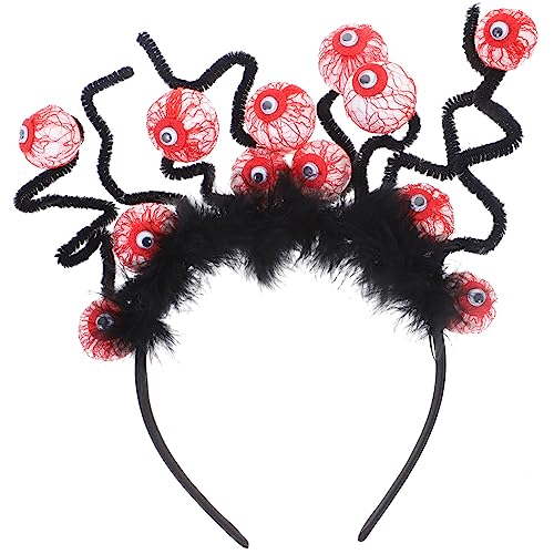 FOMIYES Halloween Augapfel Stirnbänder Party Dekorative Haarschmuck Haarreifen Für Festival Cosplay Maskerade Kopfbedeckung von FOMIYES
