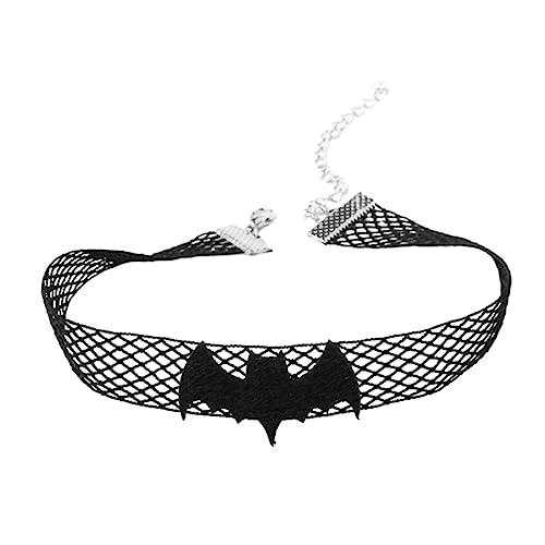 FOMIYES Halloween Fledermaus Halskette Einzigartiger Halsreifen mit Lustigem Bat für Halloween Dekoration und Besondere Anlässe von FOMIYES