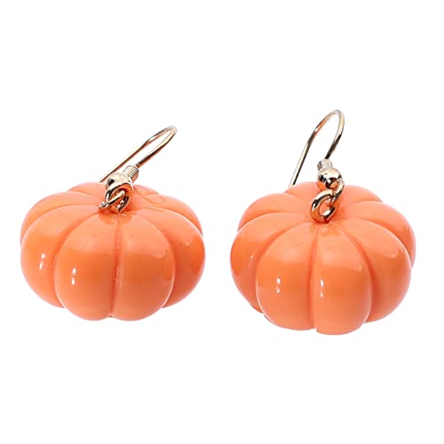 FOMIYES Halloween Kürbis Ohrringe Damen Halloween Schmuck Party Accessoire Kürbisform Ohrstecker für Frauen und Mädchen Hautfreundlich Langlebig Passend zu Alltag und Kostüm von FOMIYES