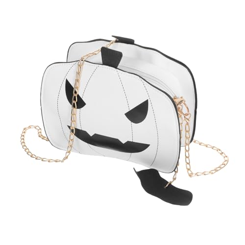 FOMIYES Kürbis Schultergurt Für Kleinkinder Kürbis Bonbon Tasche Cartoon Umhängetasche Für Kleine Mädchen Handy Geldbörse Halloween Accessoires von FOMIYES