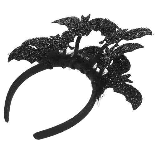 FOMIYES Halloween-spinne Stirnband Cosplay Teufel Halloween-kopfschmuck Halloween-stirnband Teufelsspinne Kopfschmuck Halloween-haarband Neuartiges Haarband Feder Spinnengeist Kind Bilden von FOMIYES