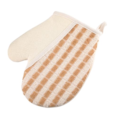 FOMIYES Handschuhe Schrubben Körperwaschhandschuhe Badefäustlinge Für Damen Körperpeeling-handschuh Peeling-handschuhe Für Damen Badehandschuhe Für Duschpeeling Körperwäscher Handtuch Tuch von FOMIYES