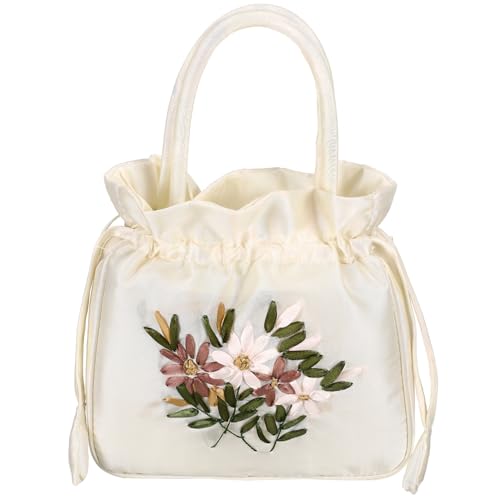 FOMIYES Handtasche Clutch Für Hochzeit Abschlussball Braut Clutch Handtasche Für Teeparty Bestickte Abendtasche Handtasche Für Hochzeitsfeier Bestickte Geldbörse Formelle von FOMIYES
