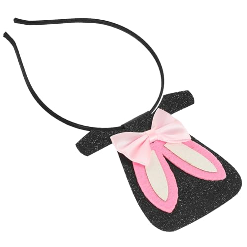 FOMIYES Hasenohr Stirnband Zubehör tierische Ohren Kaninchen lockig Mädchen cute hair accessories ostern haarschmuck Osterhaarreif Hasenohr-Haarreifen Hasenohr Stirnbänder Filzstoff von FOMIYES