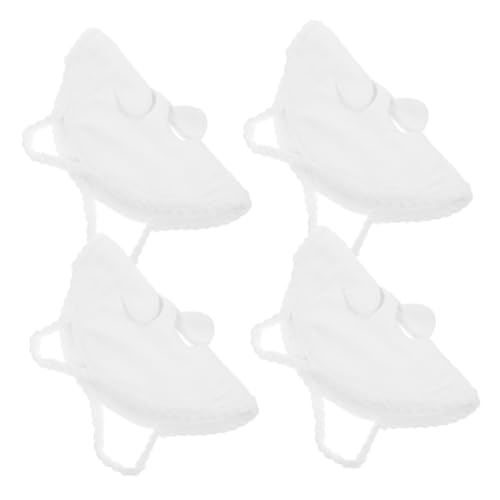 FOMIYES 4stücke Gesichtshandtuchmaske Aus Korallenvlies Wiederverwendbar Für Kalte Und Heiße Hautpflege-spa-handtücher Geeignet Für Frauen Und Mädchen von FOMIYES