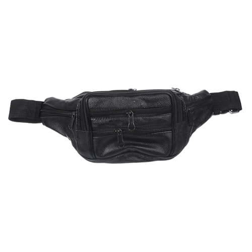 FOMIYES Herren Gürteltasche Tragbar Leicht Mit Reißverschluss Verstellbarem Gurt Für Sport Reisen Spaziergänge Joggen Handy Kabel Karten von FOMIYES