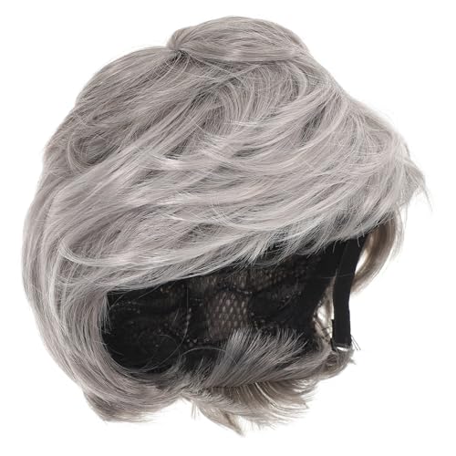 FOMIYES Herren Kurzhaar perücke aus Hitzebeständigem Fasermaterial Stylisch und Voluminös Vielseitig für Cosplay Partys und Alltag Pflegeleicht und Langlebig Passend für Männer Jeden von FOMIYES