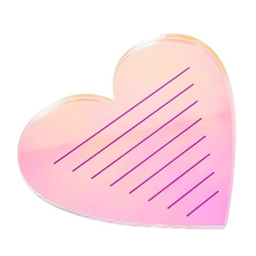 FOMIYES Wimpernfliesen Für Wimpernverlängerung Herz-wimpernhalter-tablett Wimpern-organizer Für Die Anzeige Falscher Wimpern von FOMIYES