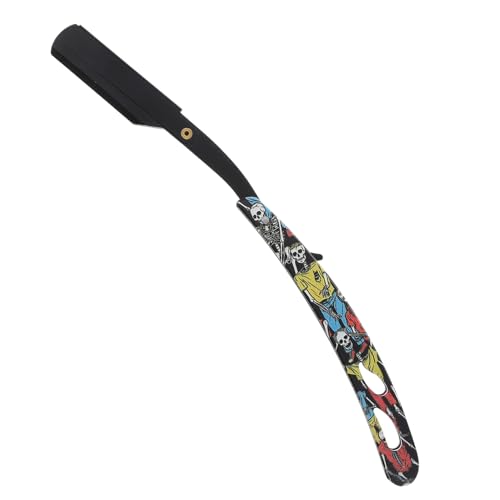 FOMIYES Hochwertiger Haarschneide rasierer aus Edelstahl Scharfes Barber Tool für Präzises Haare Ausdünnen und Schneiden Praktisches Haar Shaving Tool für Herren und Friseure Langlebig von FOMIYES