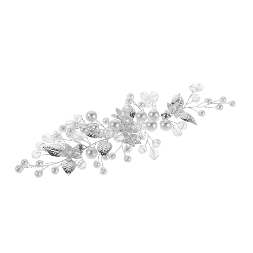 FOMIYES Hochwertiges Braut Haarschmuck mit Funkelnden Strasssteinen und Blumenmotiv Komfortabel durch Clips Eleganter Kopfschmuck für Hochzeit und Festliche Anlässe von FOMIYES