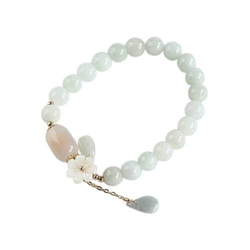 FOMIYES Hochwertiges Jade Armband Damen Natürlicher Edelstein Schmuck Verarbeitung Elegant Für Alltag und Festtage von FOMIYES