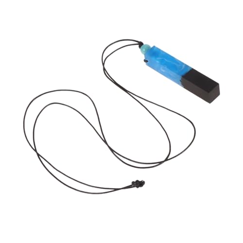 FOMIYES Holz Harz Hängedekorationen für Frauen Kreative Würfelanhänger mit Lanyard Schmuck für Armbänder Weiß von FOMIYES