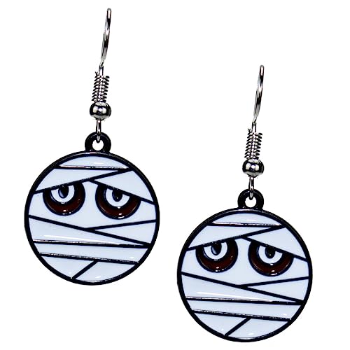 FOMIYES Horror Ohrringe Halloween Ohrschmuck Kreative Horror Ohrhänger Leicht zu Tragen Für Halloween Kostüm Party von FOMIYES