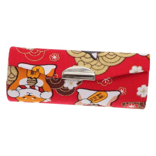 FOMIYES Japanischer Lippenstifthalter Mini Lippenstiftbox mit Spiegel Tragbare Langlebige Lippenstiftaufbewahrungstasche für Damen Praktisch Staubdicht Kompakt für Unterwegs von FOMIYES