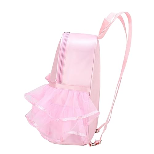 FOMIYES Junge Mädchen Ballett-tanzrucksack Aus Nylon Rosa Mit Verstellbarem Gurt Langlebig Für Junge Tänzerinnen Für Schule Und Training von FOMIYES