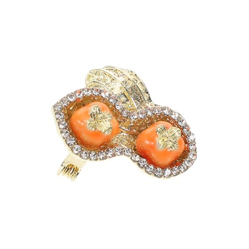 FOMIYES Kaki Brosche Kleiderabzeichen-stift Kristall Brosche Strass-fruchtbrosche Cardigan Clip Kaki-brosche Wäscheklammer Bruststift Kleidernadel Taschen Stift Zinklegierung Orange FOMIYES Kaki Brosche Kleiderabzeichen-stift Kristall Brosche Strass-fruchtbrosche Cardigan Clip Kaki-brosche Wäscheklammer Bruststift Kleidernadel Taschen Stift Zinklegierung Orange von FOMIYES
