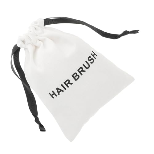 FOMIYES Kordelzugbeutel Für Massagekämme Aufbewahrungstasche Weiß Reisehülle Für -tools Staubschutz Für Glätteisen Organizer Für Badezimmer Und Reisen Haltbarer Segeltuchbeutel von FOMIYES