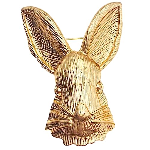 FOMIYES Kaninchen Brosche Für Damen Kleidung Hut Schal Tasche Anstecknadel Tier Brosche Revers Pin Dekoration von FOMIYES