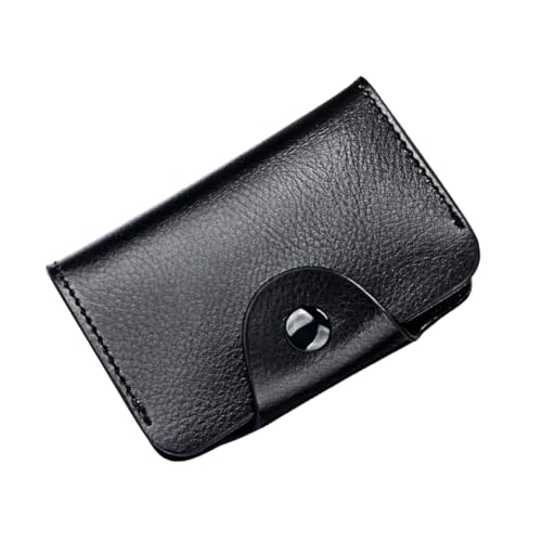 FOMIYES Organform Geldbörse Aus Funktionelle Kartenbörse Langlebige Beutel Schlichtes Design Tasche Schwarz von FOMIYES