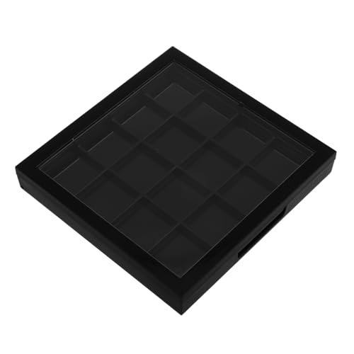 FOMIYES Leere Lidschattenpalette 16 Fächer Nachfüllbar Tragbar Für Lippenstift Und Lidschatten Kompakte Make up Kasten Für Reisen Langlebiges Material Selbstgemacht Kosmetik Organizer von FOMIYES