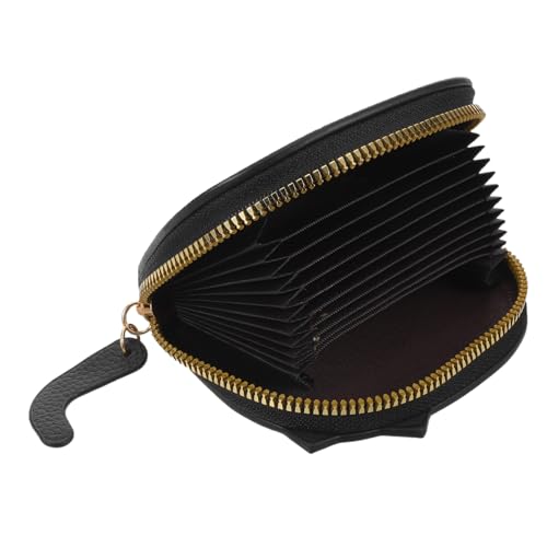 FOMIYES Katzen-münzbörse mit Reißverschluss Mehrfach-fächer Geldbörse für Damen Kompakte Geldbörse als Kartenhalter Münzbeutel und Business-Organizer Sicherer Leichter von FOMIYES