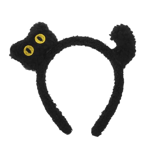FOMIYES Katzenhaarband Mit Katzenohren Weichem Plüsch-stirnband Süßes Tierohren-stirnband Katzenkostüm-accessoires Für Mädchen Und Frauen von FOMIYES