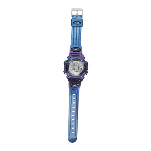 FOMIYES Kinder Sportuhr für Jungen Verstellbare Armbanduhr Elektronische Uhr Leuchtendes Design Abs PU Material von FOMIYES