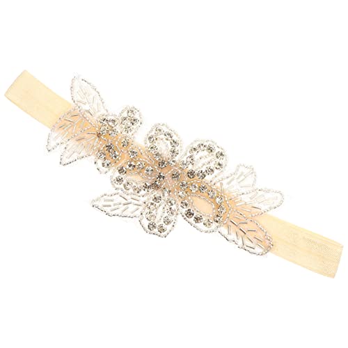 FOMIYES Strass-haarschmuck Für Kinder Baby-strass-stirnband Weihnachtsbaby Haarband Kopfbedeckungen Für Die Babyparty Baby Mädchen Stirnband Kleine Strasssteine Stoff Blumen Kleinkind von FOMIYES