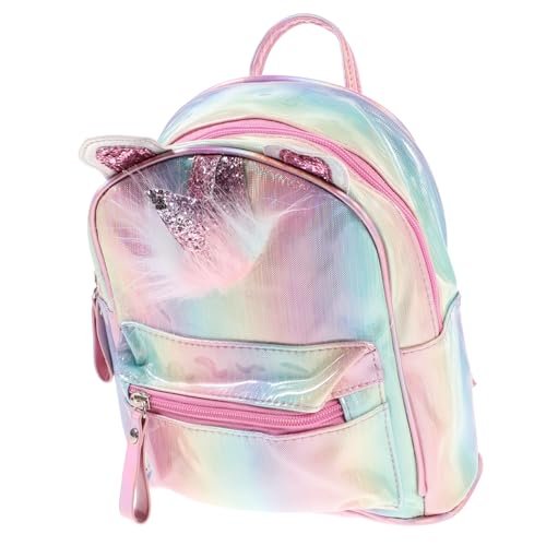 FOMIYES Kindergarten Einhorn Rucksack für Mädchen Großer Glitzernder Schulrucksack mit Einzigartigem Pailletten Design Leichter Umhängerucksack mit Geräumigem Innenfach Zufällige Farbe von FOMIYES