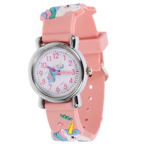 FOMIYES Kinderuhr Mit Cartoon-einhornmuster Bunte Digitaluhr Armbanduhr Für Jungen Und Mädchen Verstellbares Silikonband Dekorative Uhr Praktisches Kindergeschenk Tragbare Uhr Langlebige k von FOMIYES