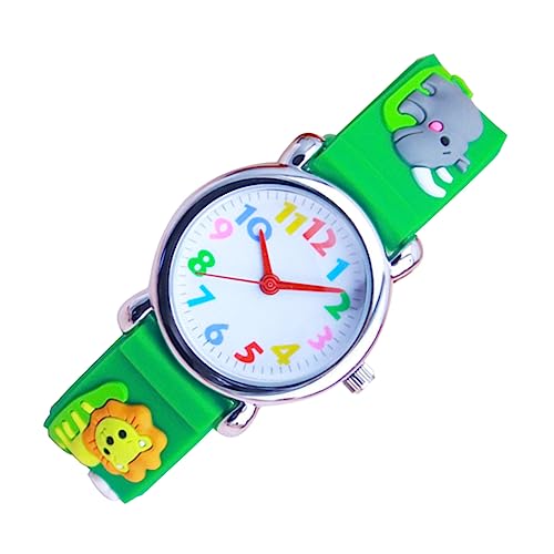 FOMIYES Kinderuhr mit Cartoon Einstellbares Armband Transparente Ziffern für Jungen Lernuhr für Geburtstagsgeschenk Outdoor Aktivitäten von FOMIYES