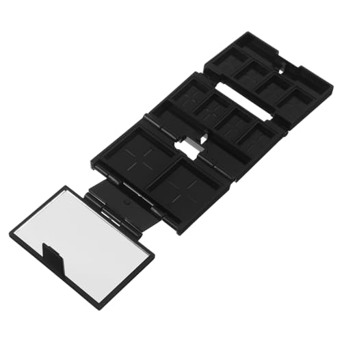 FOMIYES Mini-make-up-handpalette Mit Spiegel Leere Lidschattenpalette Lippenstiftbox Rougepfanne Aufbewahrungsbox Für Kosmetika Tragbare Farbpalette Für Unterwegs Make-up-etui Organizer von FOMIYES