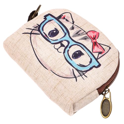 FOMIYES Kleine Damen Geldbörse mit Niedlichem Cartoon Motiv Robustes Material Multifunktionale Kleingeld und Schlüsselbörse für Karten Lippenstift und Kleingeld Kompakt und Langlebig als von FOMIYES