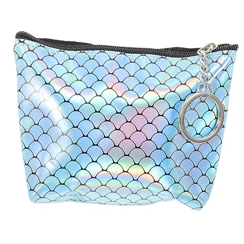 FOMIYES Kleine Damen Geldbörse mit Reißverschluss Kreatives PU Clutch für Büroangestellte Kartenhalter Geldbörse Multifunktionale Kompakte Handtasche von FOMIYES