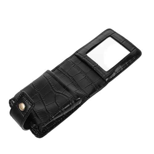 FOMIYES Kleine Kosmetiktasche mit Tragbarer Lippenstift Organizer PU Makeup Pouch für Unterwegs Eleganter Funktionaler Lippenstifthalter von FOMIYES