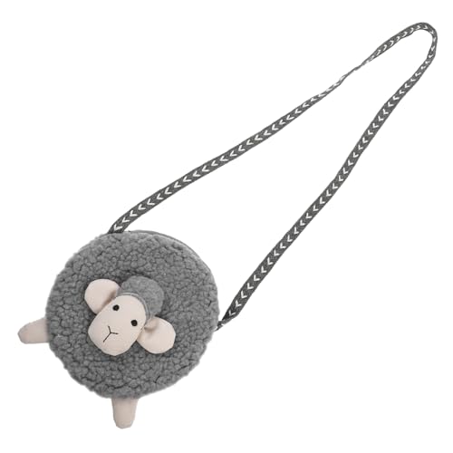 FOMIYES Kleiner Mädchen Umhängetasche Cartoon Münztasche Schaf Design für Outdoor Reisen Leicht und Strapazierfähig Perfektes für Familien und Freunde von FOMIYES